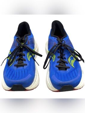 Saucony Tempus Men’s Size 10 Running Shoes Sneakers S20720-25 ‘blue Raz/acid’
